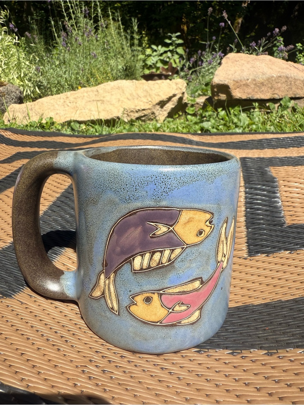 Mara Stoneware Pisces Mug